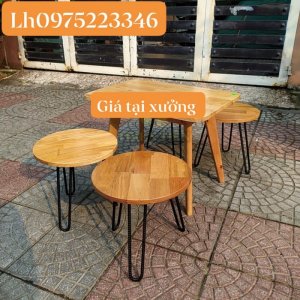 Xưởng Bàn Ghế Cafe Đẹp Quang Đại giá rẻ