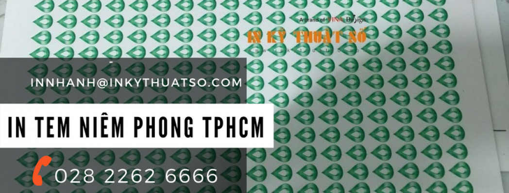 In Tem Niêm Phong Giá Rẻ TPHCM