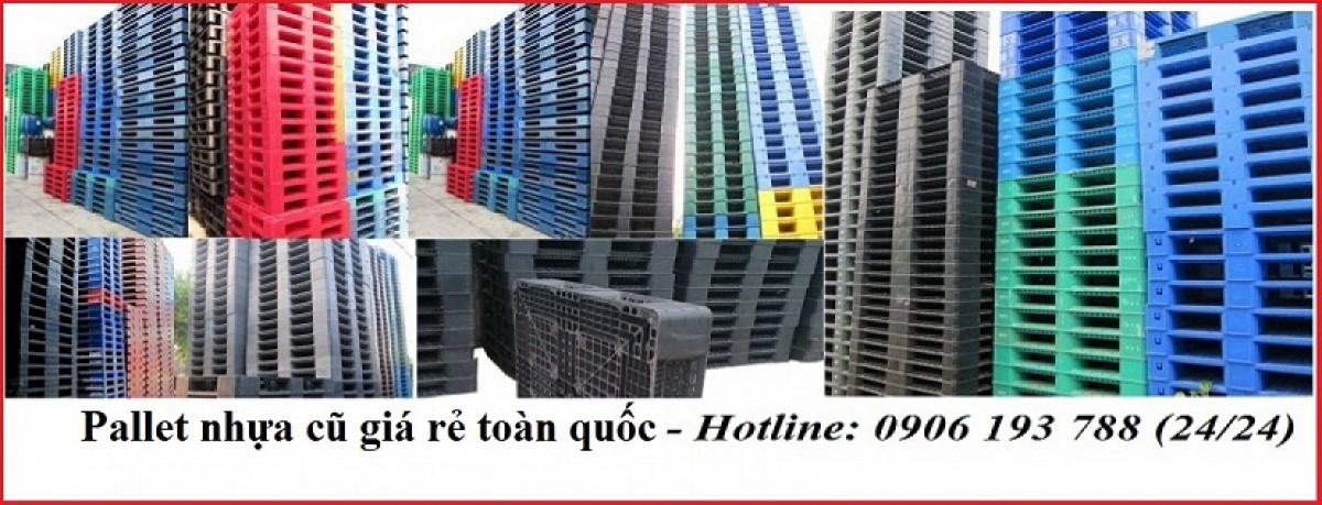 Pallet Nhựa Cũ Giá Rẻ