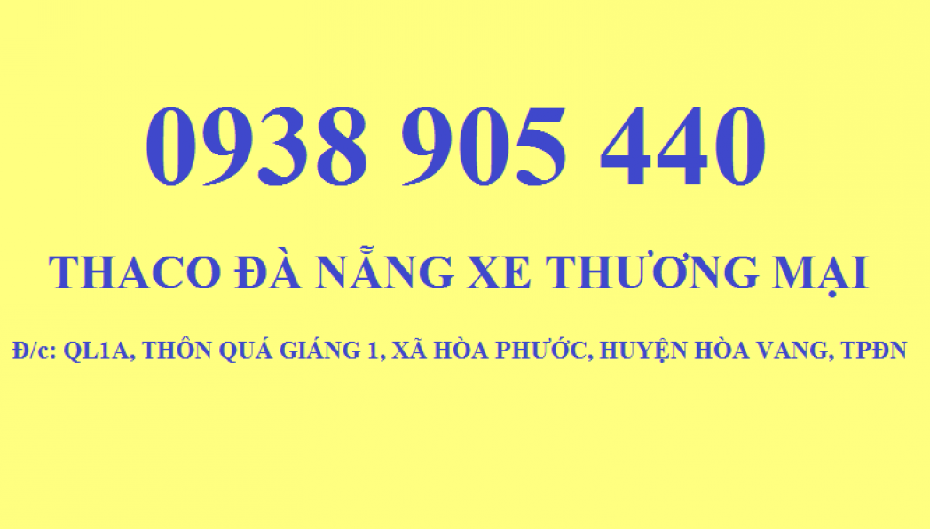 Ảnh bìa của Thaco Đà Nẵng