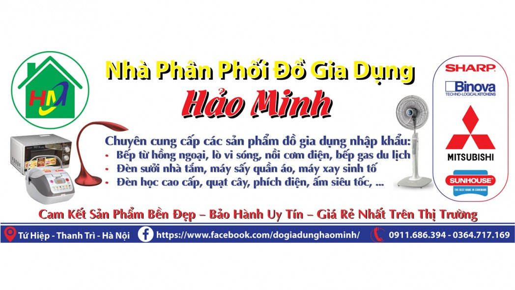 0911686394 - Gia Dụng Hảo Minh - 65 Tứ Hiệp, Thanh Trì, Hà Nội - Thành Viên  Xe Muabannhanh