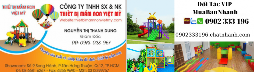 Thiết bị mầm non TPHCM Việt Mỹ