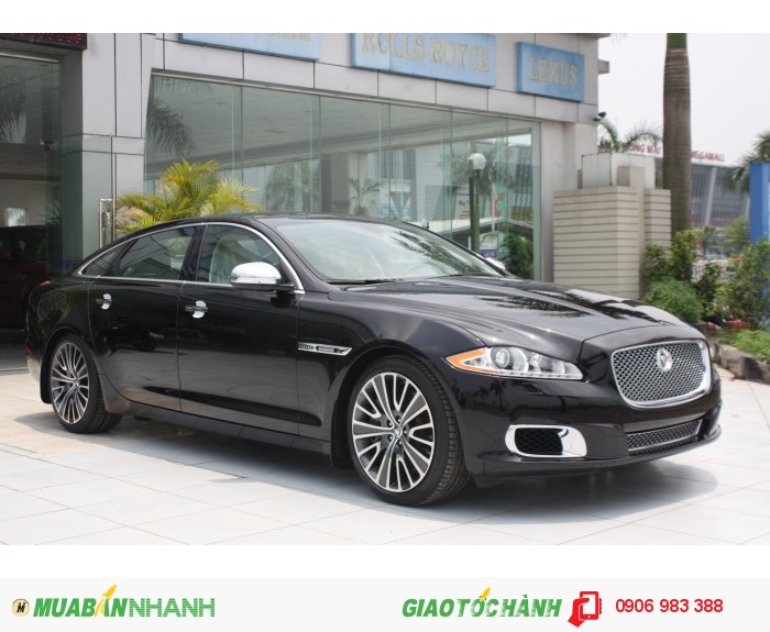 Xe Jaguar XJL Ultimate 5.0 V8 Đen ánh tím ,4 ghế ngồi, một trong 25 chiếc trên toàn thế giới mới 100% nhập mỹ