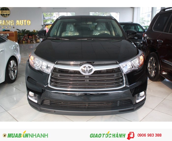 Toyota Highlander Limited AWD 3.5L màu đen 2014 .Nhập khẩu nguyên chiếc, mới 100%