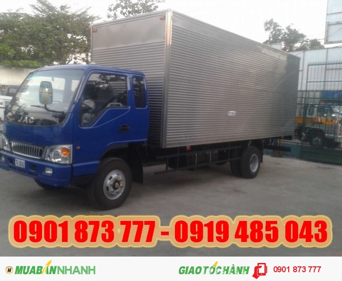 Giá xe tải JAC 6T4/6.4 tấn/6,4 tấn thùng dài 6.2m