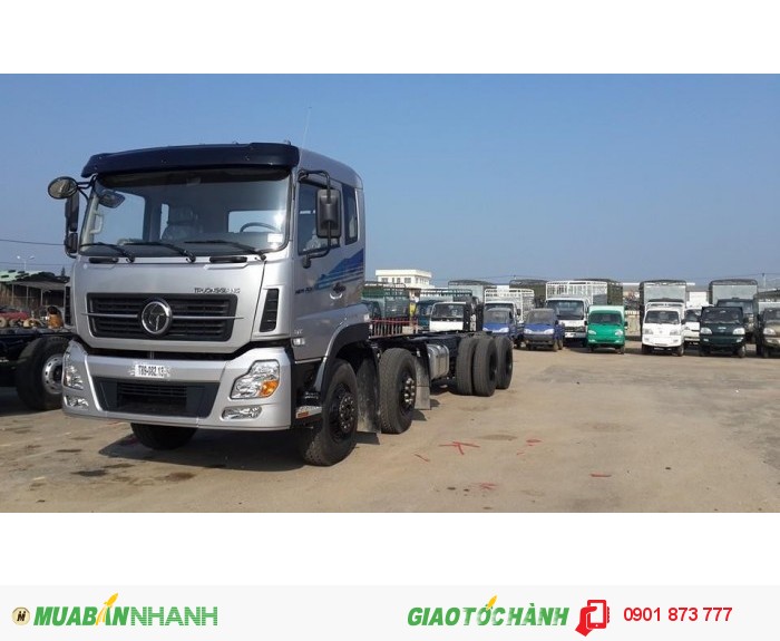 Xe tải Dongfeng Trường Giang 4 chân 18.7 tấn/18T7 2 cầu thật - Dongfeng 18.7 tấn/18T7  trả góp lãi suất 0.7%/tháng