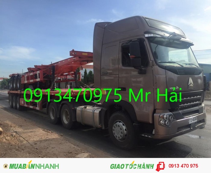 Đầu kéo A07 Howo 375Hp