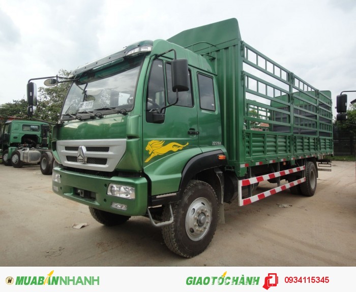 Giá xe tải Howo A7 375Hp (17.5T )/ Xe tải 4 chân Howo 17,5 tấn/ xe 4 giò Howo nhập khẩu