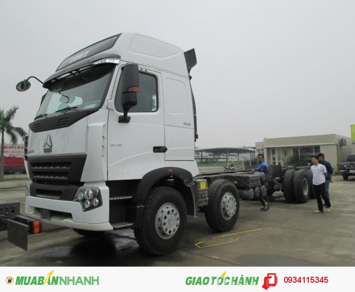 Giá xe tải Howo A7 375Hp (17.5T )/ Xe tải 4 chân Howo 17,5 tấn/ xe 4 giò Howo nhập khẩu