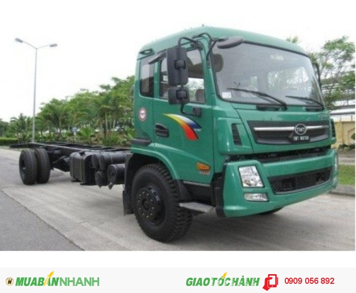 Giá xe tải thùng TMT Cửu Long 8 tấn thùng dài 9m3// Thông số kỹ thuật xe tải TMT 8 tấn.
