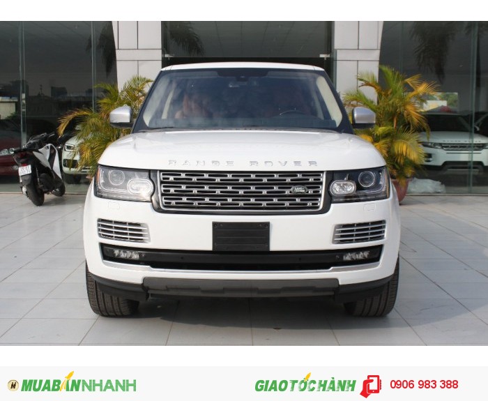 Xe LandRover Range Rover Autobiography LWB Black Edition 2015 Trắng da bò, Mới 100%