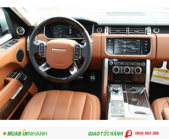 Xe LandRover Range Rover Autobiography LWB Black Edition 2015 Trắng da bò, Mới 100%
