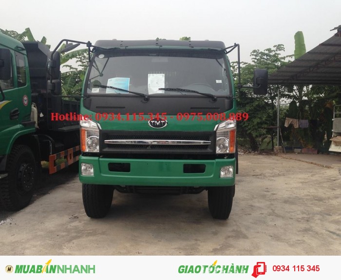 Công ty chuyên bán xe tải ben TMT 5t ( ben Cửu Long 5 tấn) Ben TMT 5T thùng 4 khối giá tốt.