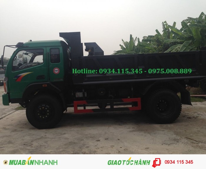 Công ty chuyên bán xe tải ben TMT 5t ( ben Cửu Long 5 tấn) Ben TMT 5T thùng 4 khối giá tốt.