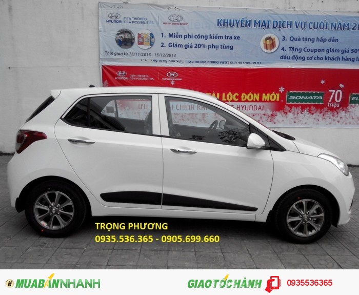 Gía xe Hyundai Grand i10 2015 Đà Nẵng, khuyến mãi xe hyundai i10 2015 Đà Nẵng