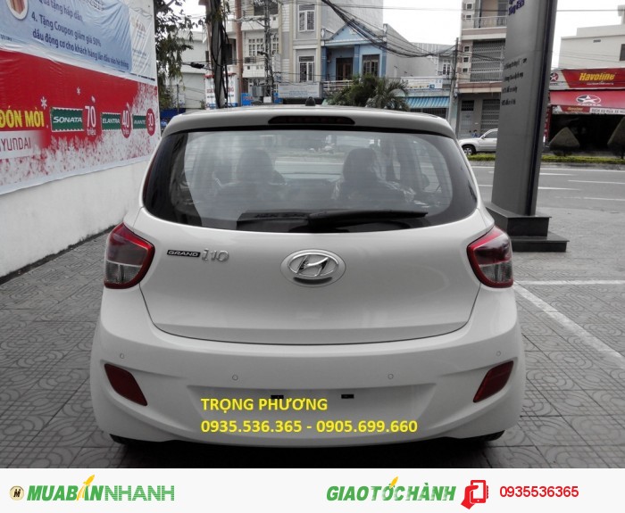 Gía xe Hyundai Grand i10 2015 Đà Nẵng, khuyến mãi xe hyundai i10 2015 Đà Nẵng