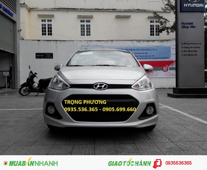 bán xe ô tô Hyundai i10 2015 đà nẵng, khuyễn mãi giá cực sốc i10 2015 đà nẵng