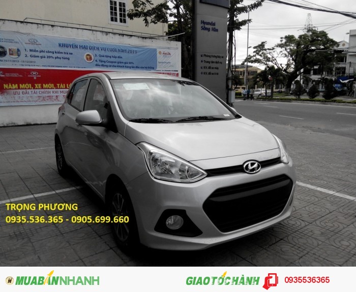 bán xe ô tô Hyundai i10 2015 đà nẵng, khuyễn mãi giá cực sốc i10 2015 đà nẵng