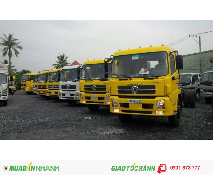 Xe tải Dongfeng Hoàng Huy 4 chân L315 17.9 tấn, giá xe tải dongfeng 4 chân 17.9 tấn tốt nhất miền Nam