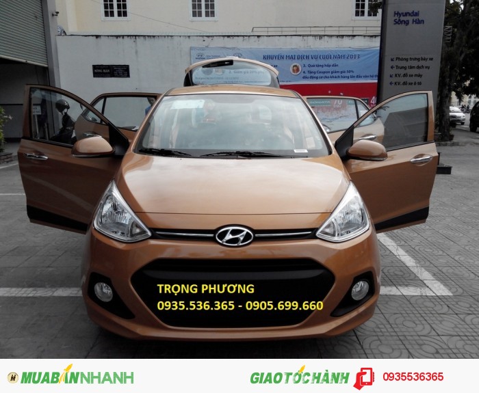 Xe ô tô Hyundai i10 2015 Đà Nẵng, giá tốt nhất Đà Nẵng