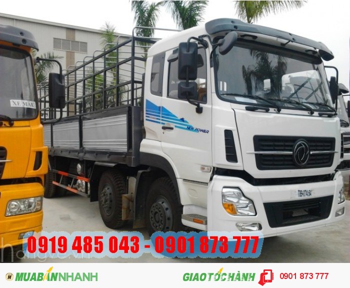 Mua bán xe tải Dongfeng Trường Giang 4 chân 17.9 tấn 18.7 tấn 19 tấn, Giá xe tải Dongfeng 4 chân 18 tấn 19 tấn tốt nhất miền nam