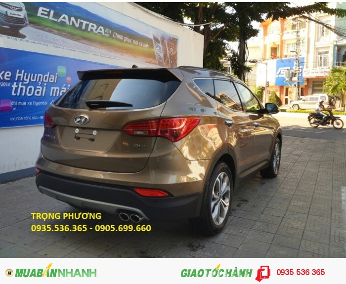 Bán xe ô tô hyundai santafe 2015 đà nẵng, ô tô đà nẵng khuyến mãi