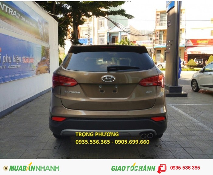 Bán xe ô tô hyundai santafe 2015 đà nẵng, ô tô đà nẵng khuyến mãi