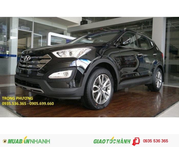 Xe ô tô Hyundai Santafe 2015 Đà Nẵng, giá cực sốc cho dòng Santafe tại Đà Nẵng