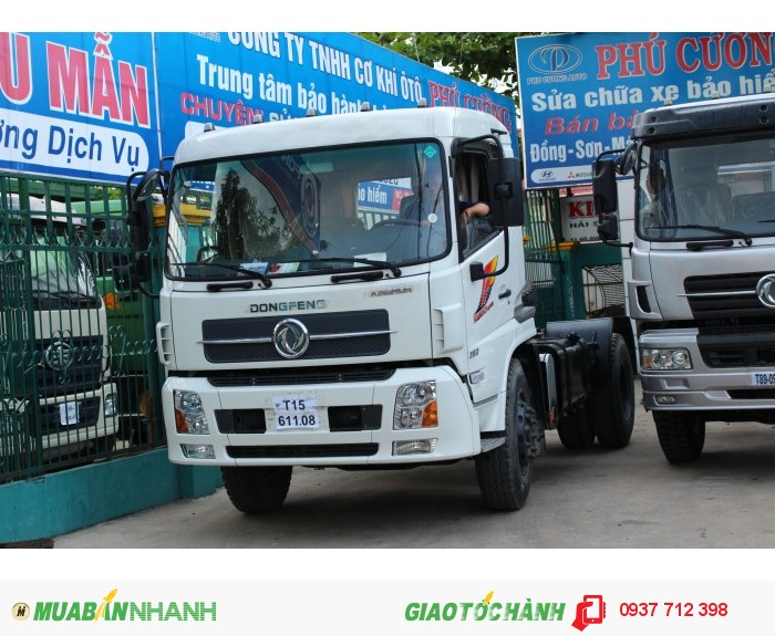 Bán trả góp xe tải dongfeng c260 lãi suất thấp giao xe ngay – Dongfeng hoàng huy c260 3 chân