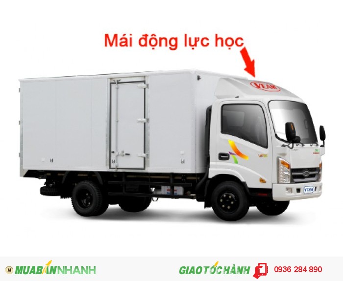 Xe tải 3.5t xe mới 100% đời 2015, máy Hyundai giá 465tr