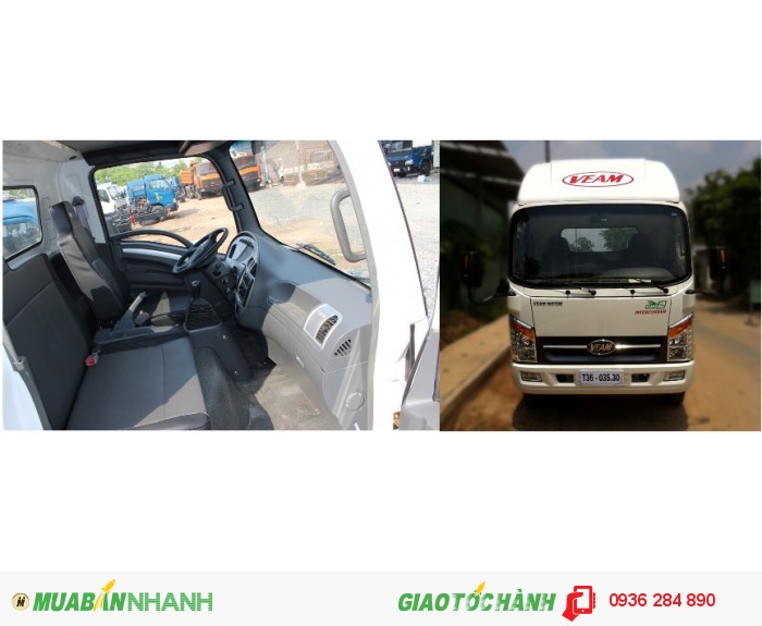 Xe tải 3.5t xe mới 100% đời 2015, máy Hyundai giá 465tr