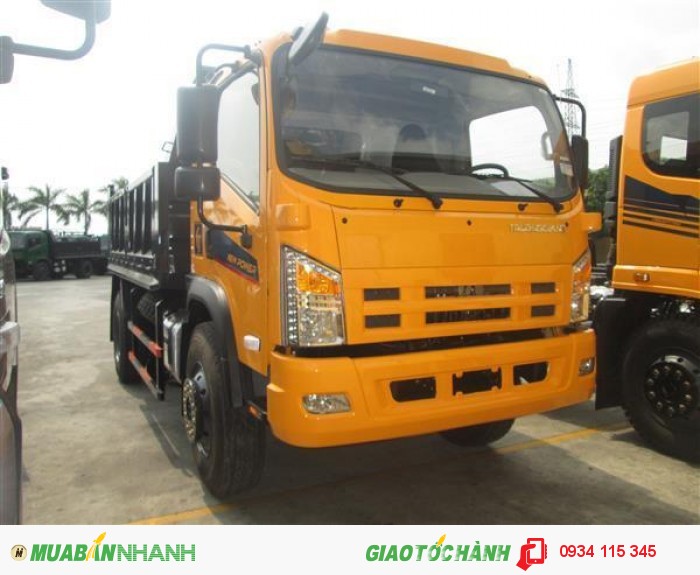 Chuyên bán trả góp xe ben Trường Giang 3 chân( 14 tấn / 14.1 tấn)  giá gốc tại nhà máy.