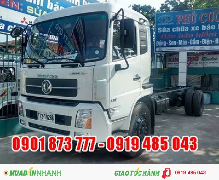 Xe Dongfeng Trường Giang 4 chân 2 cầu thật giá rẻ nhất hiện nay