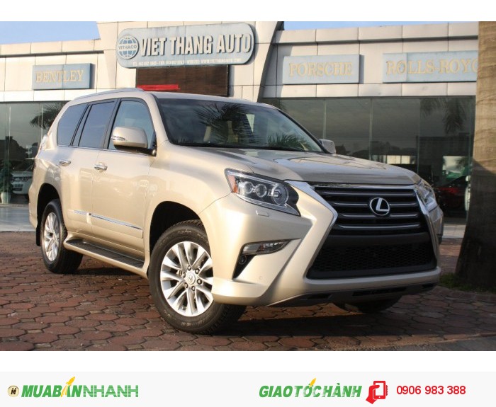 Lexus GX 460 màu vàng cát 2015 hàng nhập khẩu Mỹ mới 100%