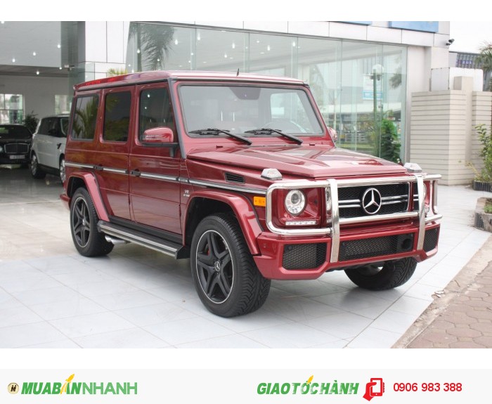 Mercedes G63 AMG 2015 Màu Rượu Vang Chile ,Xe thương mại mới 100%