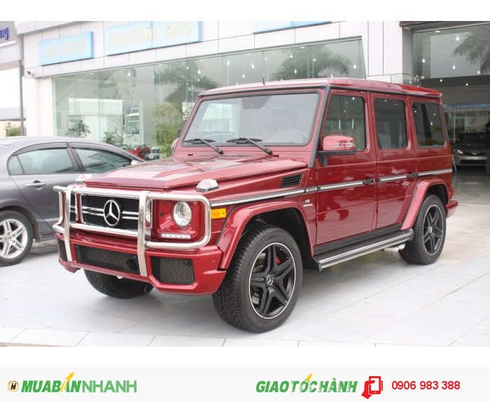 Mercedes G63 AMG 2015 Màu Rượu Vang Chile ,Xe thương mại mới 100%