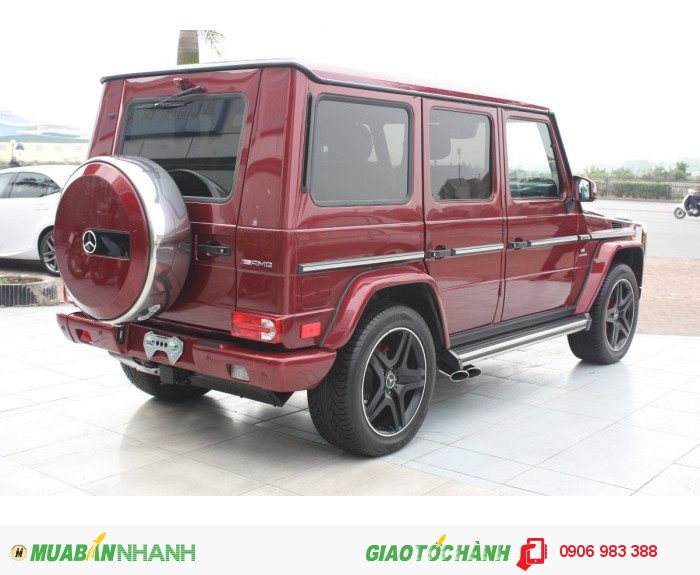 Mercedes G63 AMG 2015 Màu Rượu Vang Chile ,Xe thương mại mới 100%