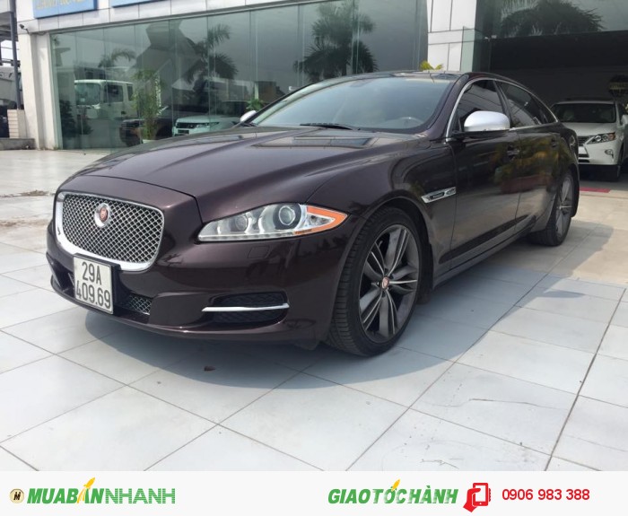 Bán Jaguar XJL 5.0 supercharged màu nâu, sản xuất 2010 đk 2011