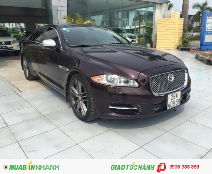 Bán Jaguar XJL 5.0 supercharged màu nâu, sản xuất 2010 đk 2011