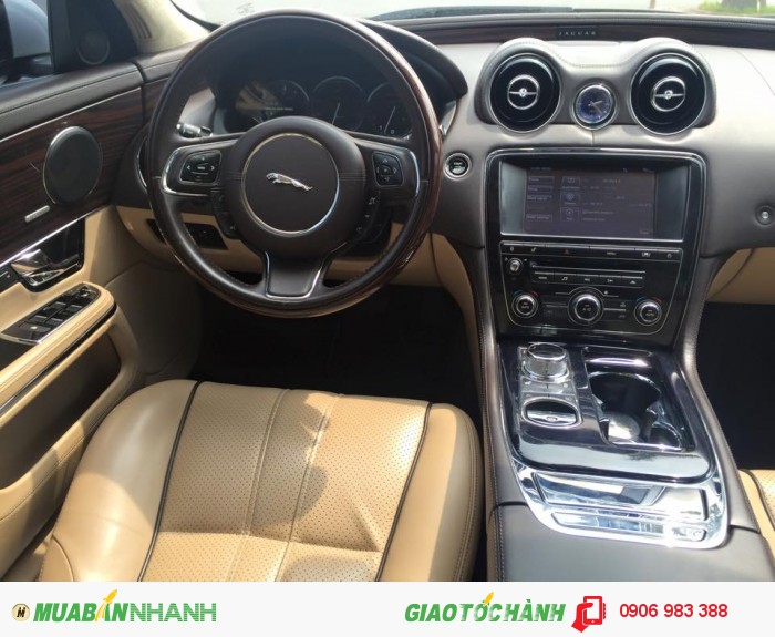 Bán Jaguar XJL 5.0 supercharged màu nâu, sản xuất 2010 đk 2011