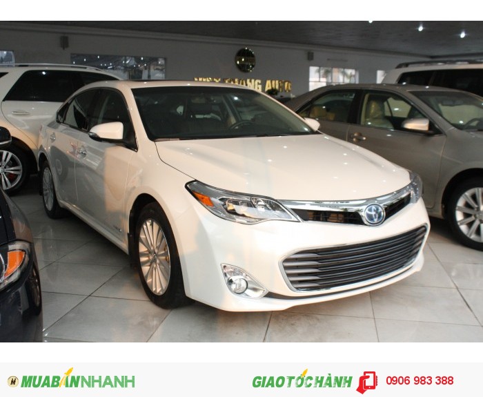 Toyota Avalon Limited Hybrid 2015. Xe màu Trắng mới 100% nhập Mỹ