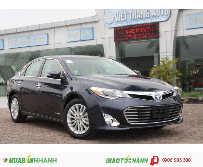 BÁN Toyota Avalon Limited Hybrid 2015. Xe màu xanh tím than, động cơ lai xăng-điện 2.5L