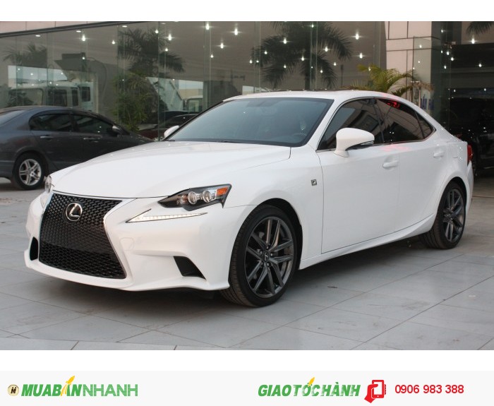 Lexus IS 250 Fsport 2015 nhập Mỹ màu trắng nội thất đỏ , xe mới 100%