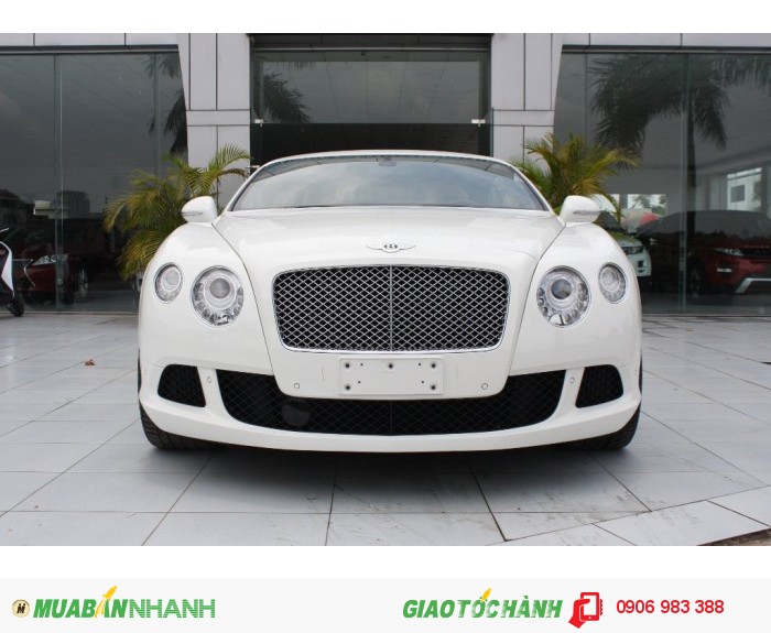 Bentley Continental GT Speed 2 cửa 2014 màu Trắng nội thất kem ,Xe mới 100% nhập Mỹ