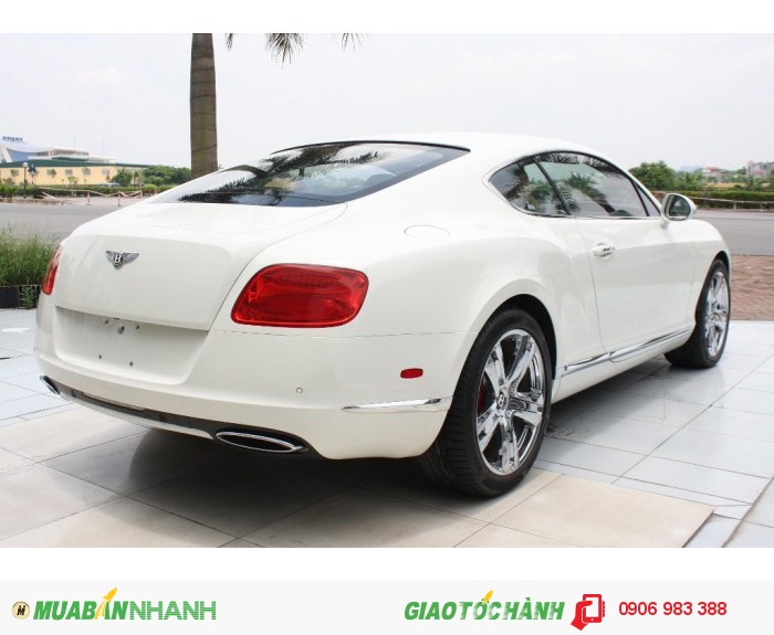 Bentley Continental GT Speed 2 cửa 2014 màu Trắng nội thất kem ,Xe mới 100% nhập Mỹ