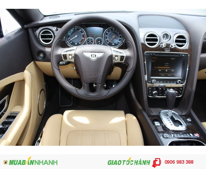 Bentley Continental GT Speed 2 cửa 2014 màu Trắng nội thất kem ,Xe mới 100% nhập Mỹ
