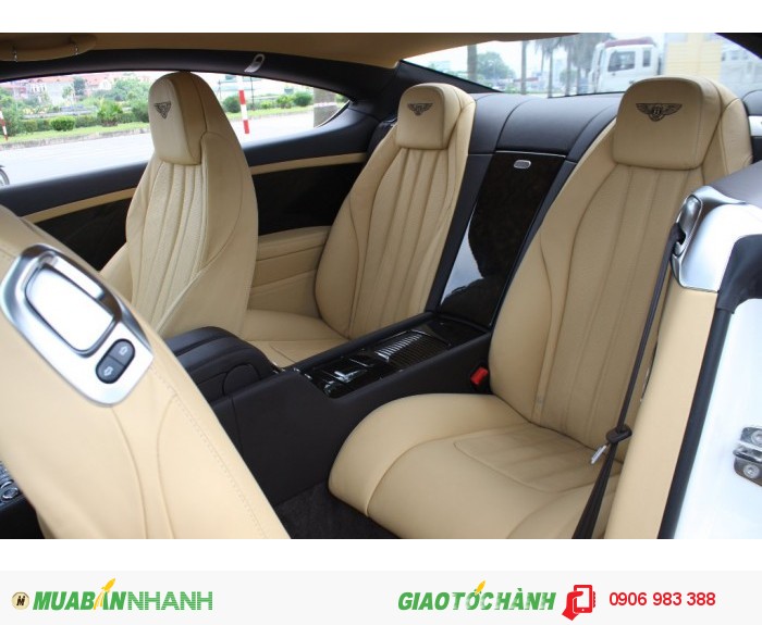Bentley Continental GT Speed 2 cửa 2014 màu Trắng nội thất kem ,Xe mới 100% nhập Mỹ