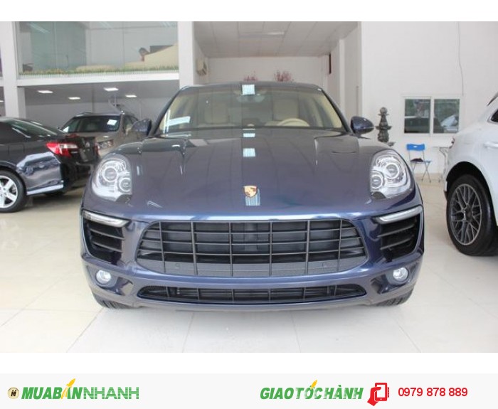 Dòng thể thao của quý tộc Porsche Macan S 2015 Màu xanh, trắng, vàng - giao ngay