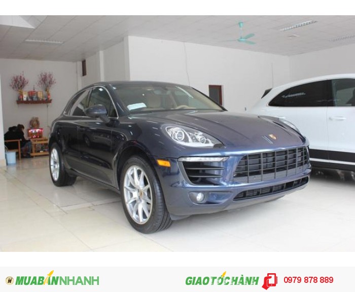 Dòng thể thao của quý tộc Porsche Macan S 2015 Màu xanh, trắng, vàng - giao ngay