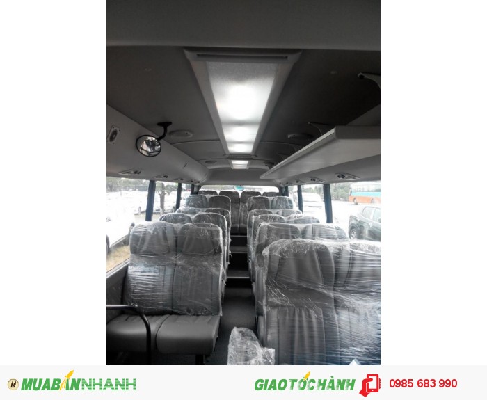 Xe Hyundai County 29 chỗ các dòng Đồng Vàng, Limousine thân dài.